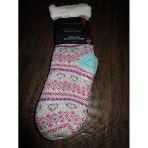 Thermaxx Sherpa Slipper Socks Ultra Soft Acrylic Thick Cushion fits Shoe 4-10